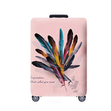 Luggage Case Suitcase Protective Cover Thicker Travel Travel Accessories Elastic Luggage Dust Cover Apply to 18''-32'' Suitcase