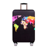 Luggage Case Suitcase Protective Cover Thicker Travel Travel Accessories Elastic Luggage Dust Cover Apply to 18''-32'' Suitcase