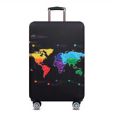 Luggage Case Suitcase Protective Cover Thicker Travel Travel Accessories Elastic Luggage Dust Cover Apply to 18''-32'' Suitcase