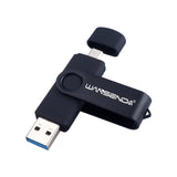 New Usb 3.0 Wansenda OTG USB flash drive for SmartPhone/Tablet/PC 8GB 16GB 32GB 64GB 128GB 256GB Pendrive High speed pen drive