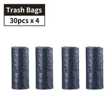 Baseus Alloy Car Trash Can Auto Organizer Storage Bag Car Garbage Bin Ashtray Dust Case Holder Auto Accessories