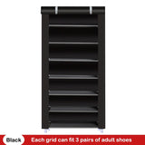 Multi-layer Simple Shoe Cabinet DIY Assembled Space-saving Shoe Organizer Shelf Home Dorm Storage Closet Dustproof Shoes Rack