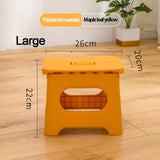 Train Mazar folding stool portable plastic kindergarten chair outdoor adult home gift small bench #55