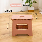 Train Mazar folding stool portable plastic kindergarten chair outdoor adult home gift small bench #55