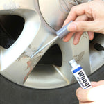 Aluminum Alloy Wheel Hub Renovation Paint Brush Wheel Hub Spray Paint Silver Automobile Wheel Hub Scratch Repair Pen