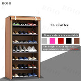 Multi-layer Simple Shoe Rack Entryway Space-saving Shoe Organizer Easy to Install Shoes Shelf Home Dorm Furniture Shoe Cabinet