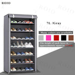 Multi-layer Simple Shoe Rack Entryway Space-saving Shoe Organizer Easy to Install Shoes Shelf Home Dorm Furniture Shoe Cabinet