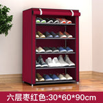 Multi-layer Simple Shoe Rack Entryway Space-saving Shoe Organizer Easy to Install Shoes Shelf Home Dorm Furniture Shoe Cabinet