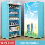 Multi-layer Simple Shoe Rack Entryway Space-saving Shoe Organizer Easy to Install Shoes Shelf Home Dorm Furniture Shoe Cabinet