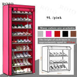 Multi-layer Simple Shoe Rack Entryway Space-saving Shoe Organizer Easy to Install Shoes Shelf Home Dorm Furniture Shoe Cabinet