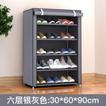 Multi-layer Simple Shoe Rack Entryway Space-saving Shoe Organizer Easy to Install Shoes Shelf Home Dorm Furniture Shoe Cabinet