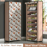 Multi-layer Simple Shoe Rack Entryway Space-saving Shoe Organizer Easy to Install Shoes Shelf Home Dorm Furniture Shoe Cabinet